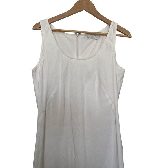 Vintage Spiegel Linen Maxi Dress Beach Wedding Lagenlook  Size 12/P - Picture 3 of 7